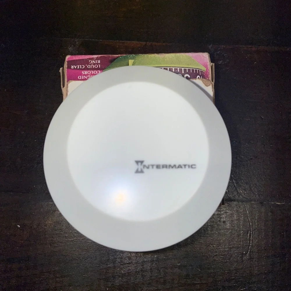 Vintage Intermatic Time Minder Time Keeper‎ Country Side White 1 Hour Setting